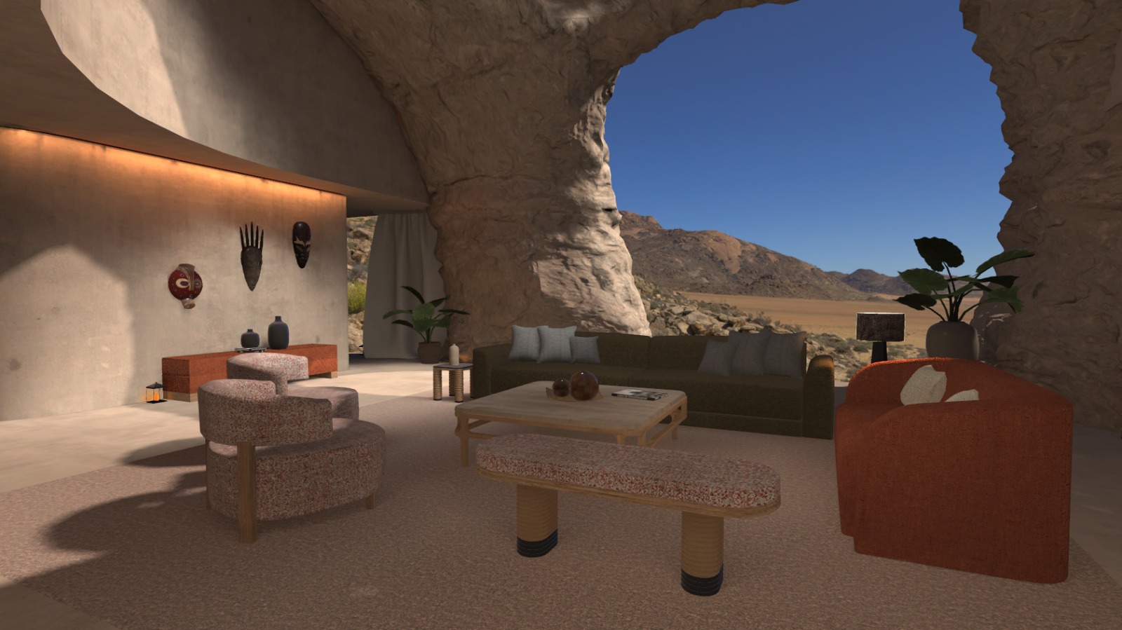 Artell desert interior