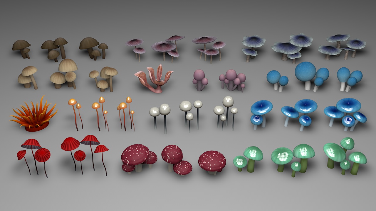 Zensus mushroom assets